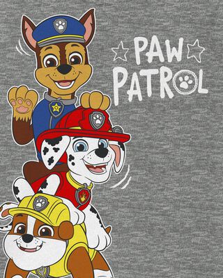 Nickelodeon Maglietta Manica Lunga Ragazze 3 Pezzi Paw Patrol - Rosa/Grigio/Azzurro, Taglia 5 Anni