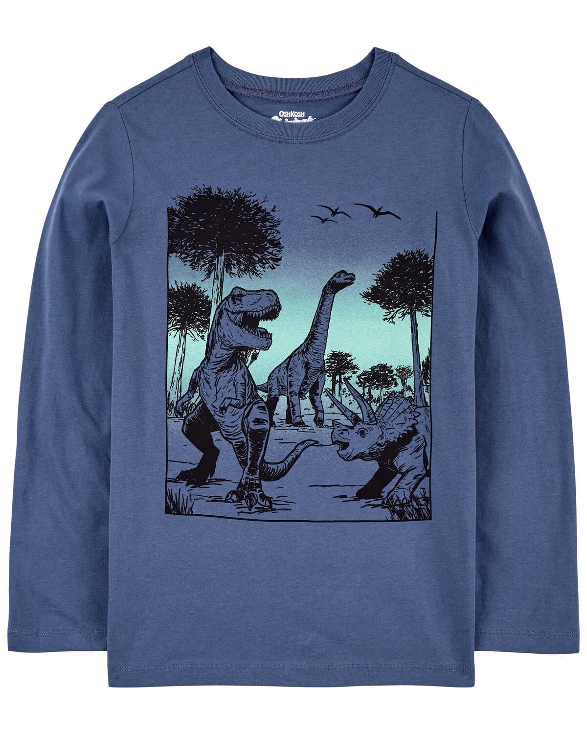 OshKosh Toddler Boy Dino Print Shirt