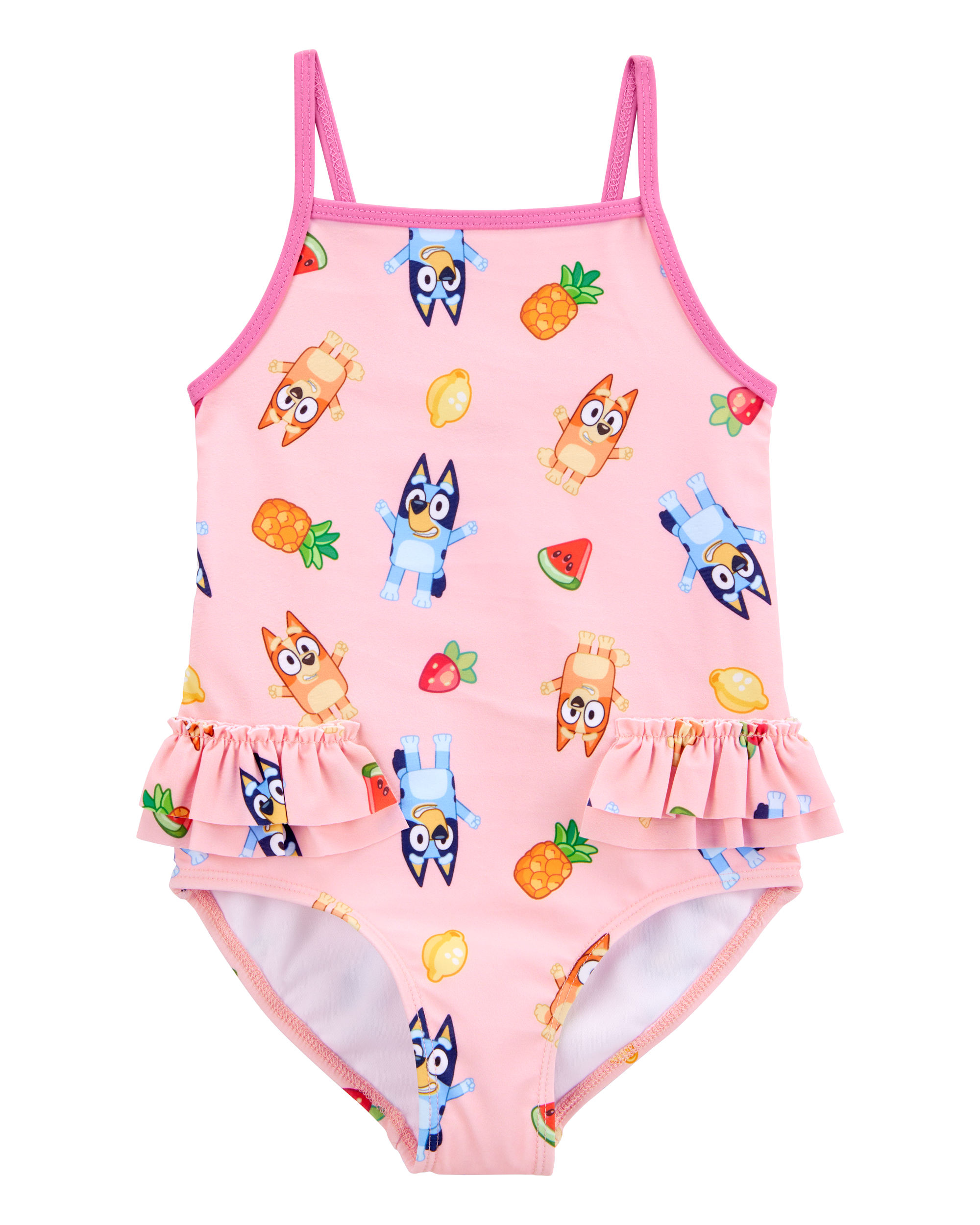 Toddler Girl Bluey™ 1-Piece Swimsuit - Pink