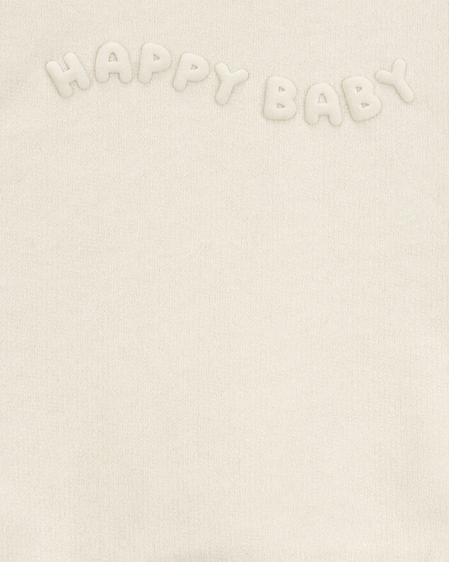 Product image 2 of Baby Glitter Fleece Sweatshirt- Ivory