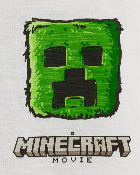  Product image 3 of Kid Minecraft Short-Sleeve Graphic Tee - White