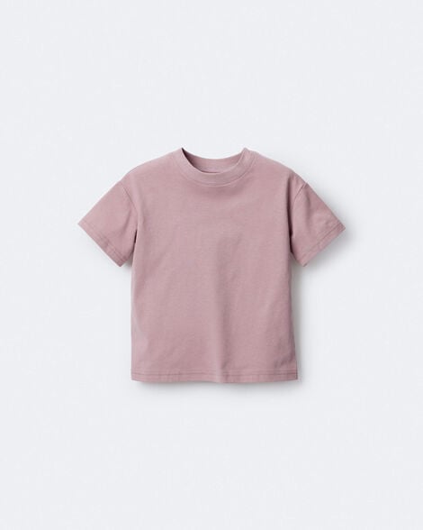 Toddler Short-Sleeve Relaxed Tee - Heather Grey