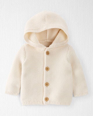 Product image 1 of Baby Organic Cotton Signature Stitch Cardigan
