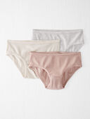 Thistle Pink - 3-Pack Organic Cotton Underwear, Selected
