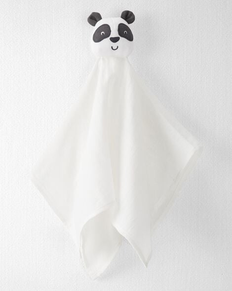  Product image 1 of Baby Cotton Muslin Panda Lovey