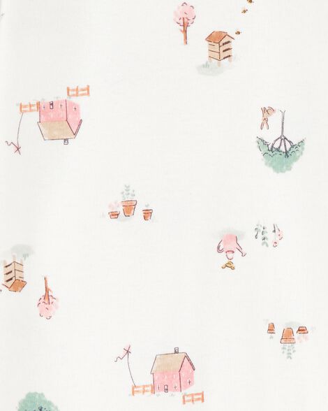 Product image 4 of Baby 2-Pack Sleeper Gowns - Pink
