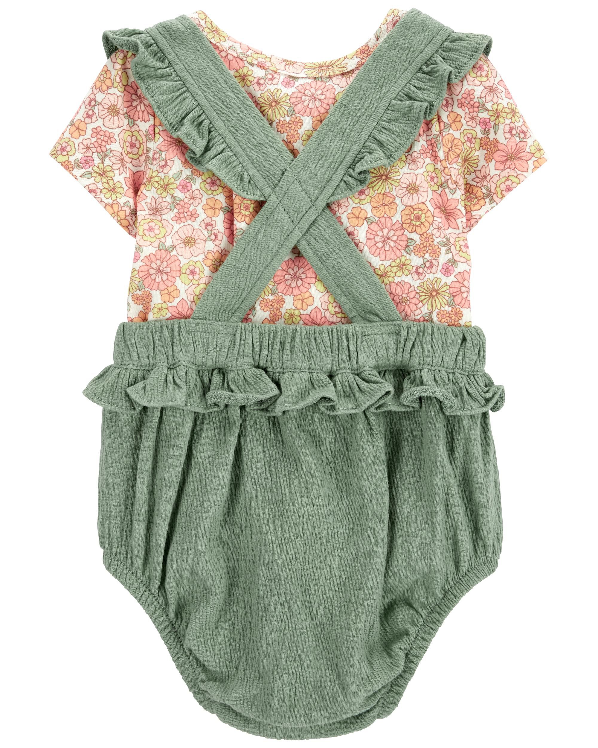 Baby 2 Piece Tee Coverall Set Carter s Carter s