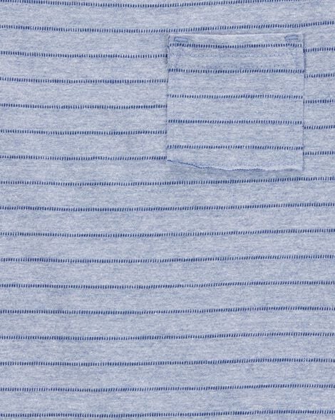  Product image 2 of Toddler Striped Textured Tank - Blue