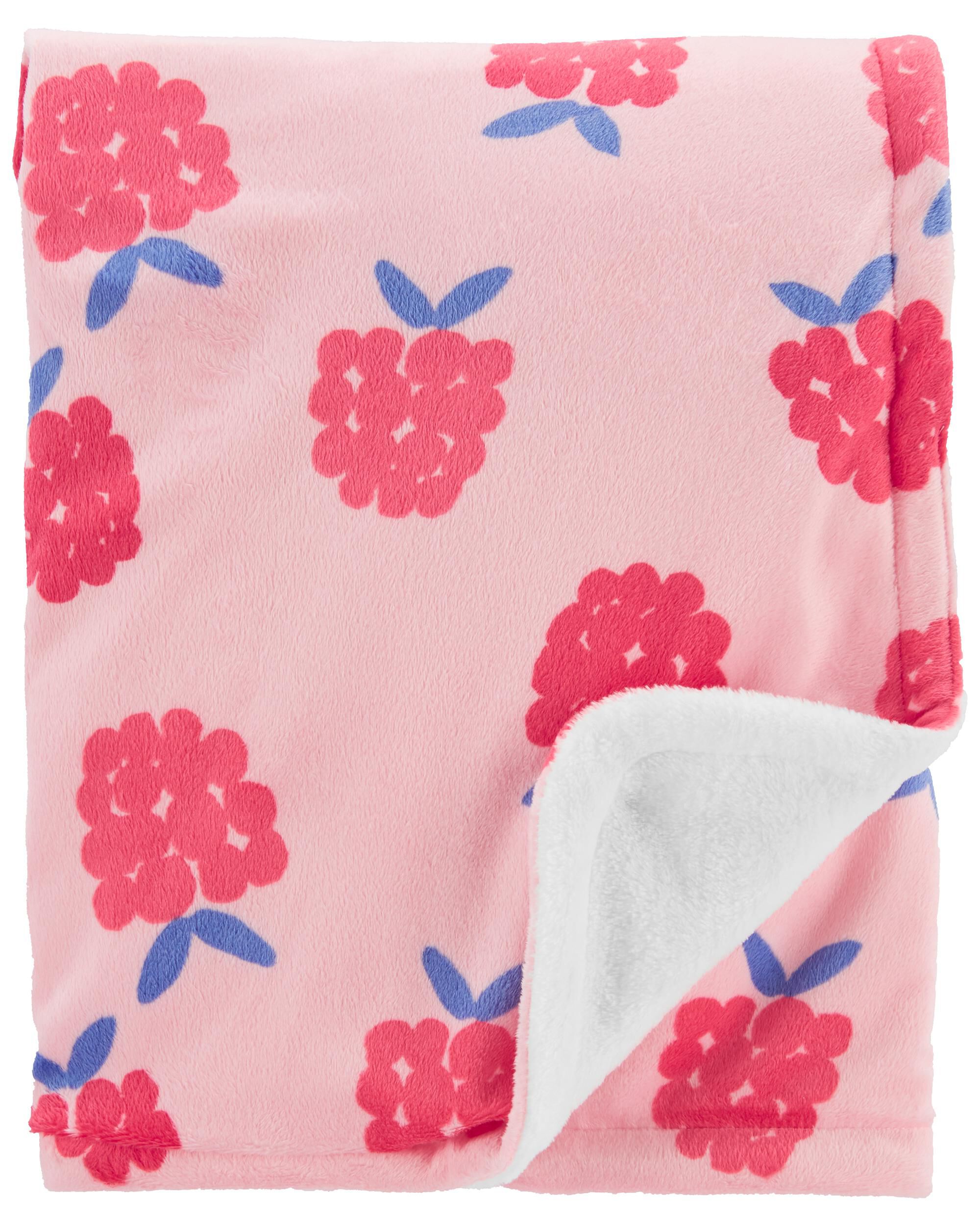 carters pink blanket