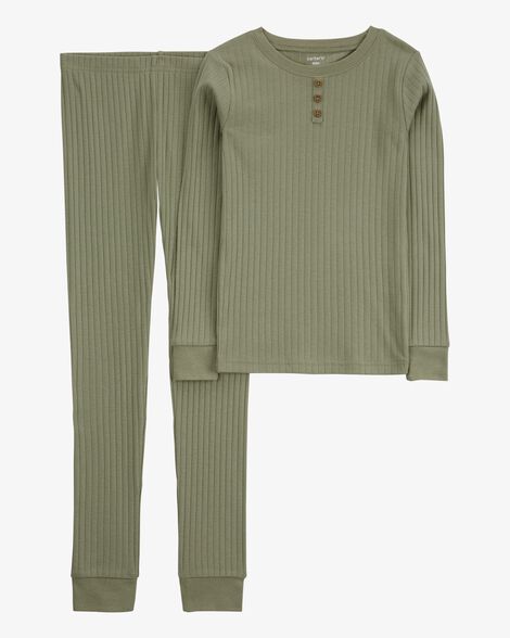 Product image 1 of Kid 2-Piece Drop Needle Pajamas