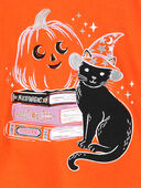 Orange/Black - Baby 2-Piece Halloween Jersey Tee & Legging Set, Selected