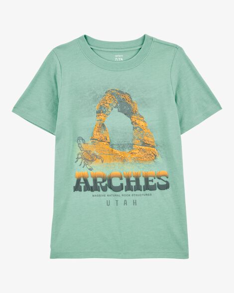  Product image 1 of Kid Arches Short-Sleeve Graphic Tee - Green