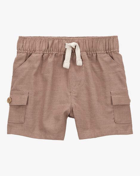 Baby 3-Piece Beach Print Little Short Set