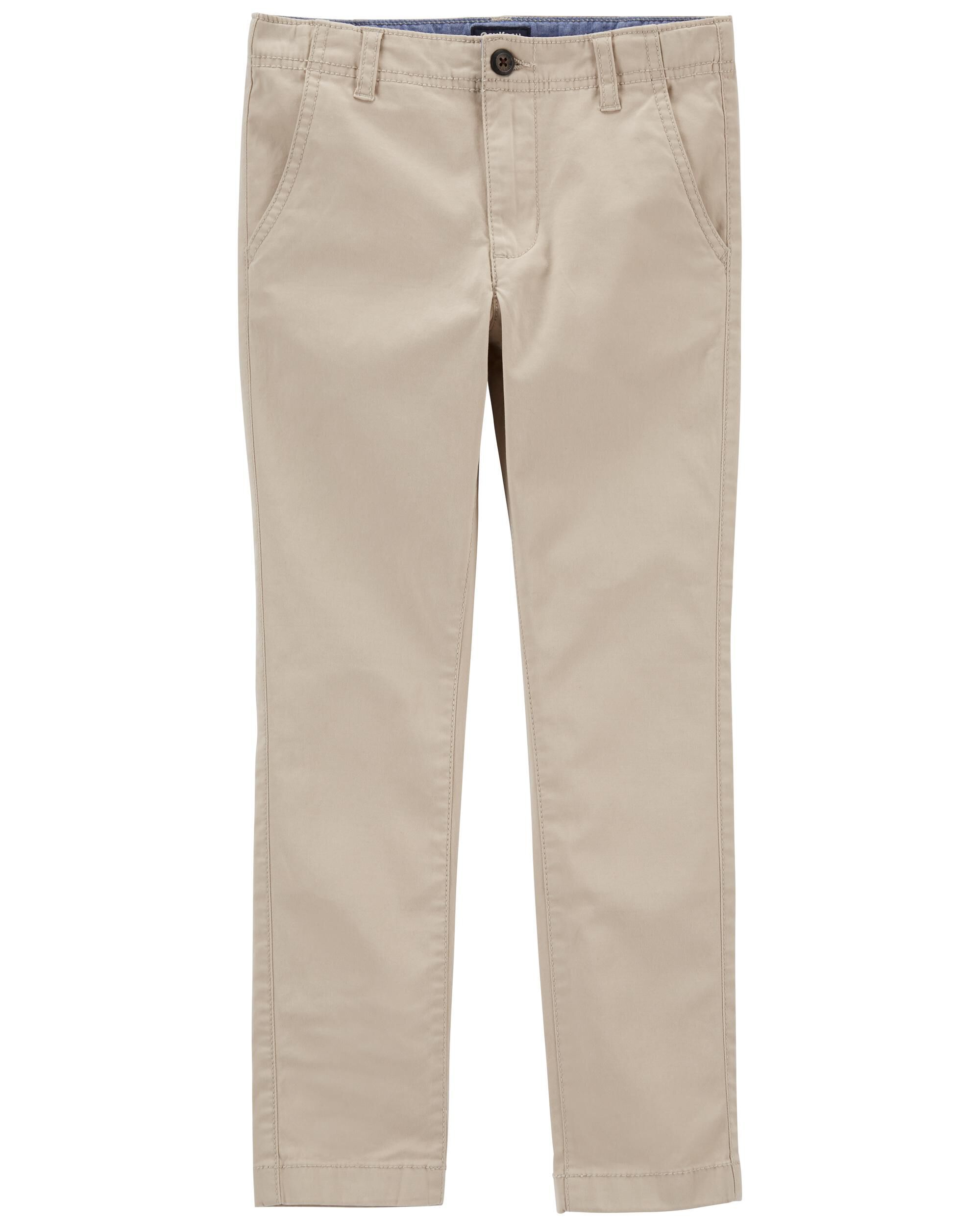 Kid Slim Stretch Chino Pants - OshKosh | Carter's