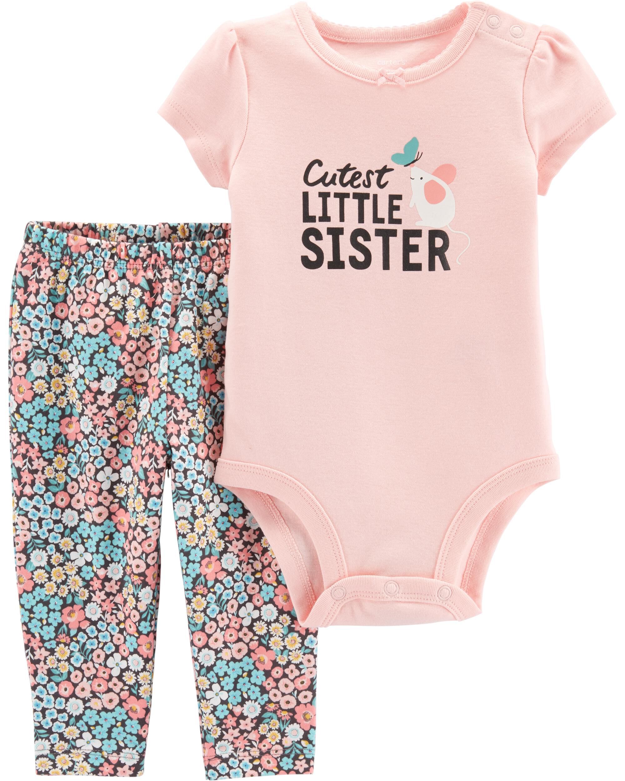 carter's matching sister outfits
