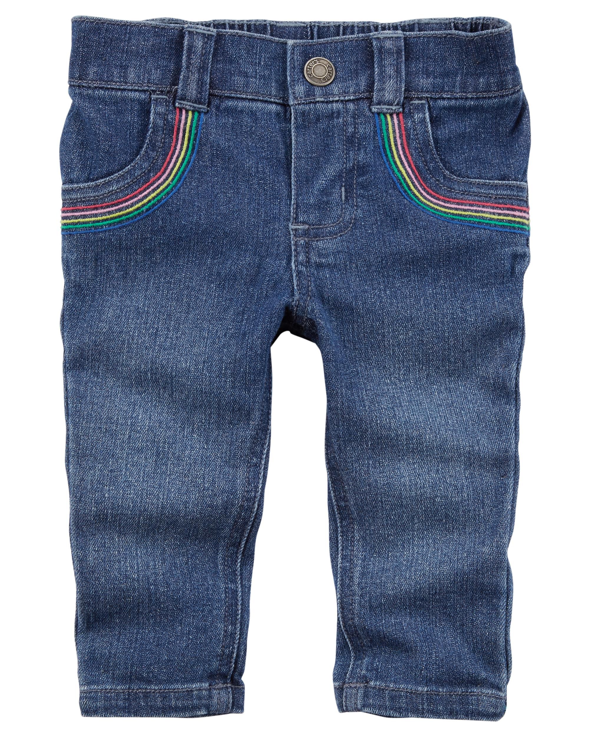 rainbow jeggings