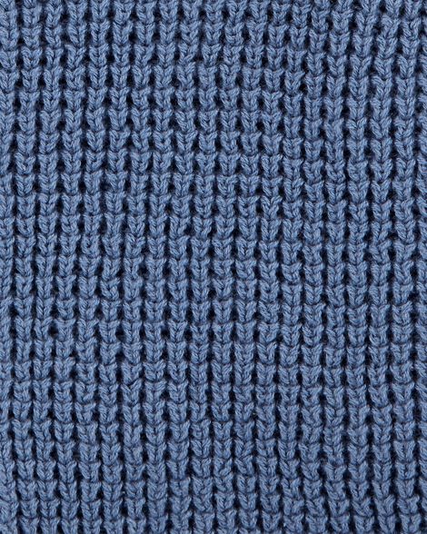  Product image 2 of Baby Hooded Waffle Knit Cardigan - Navy Blue