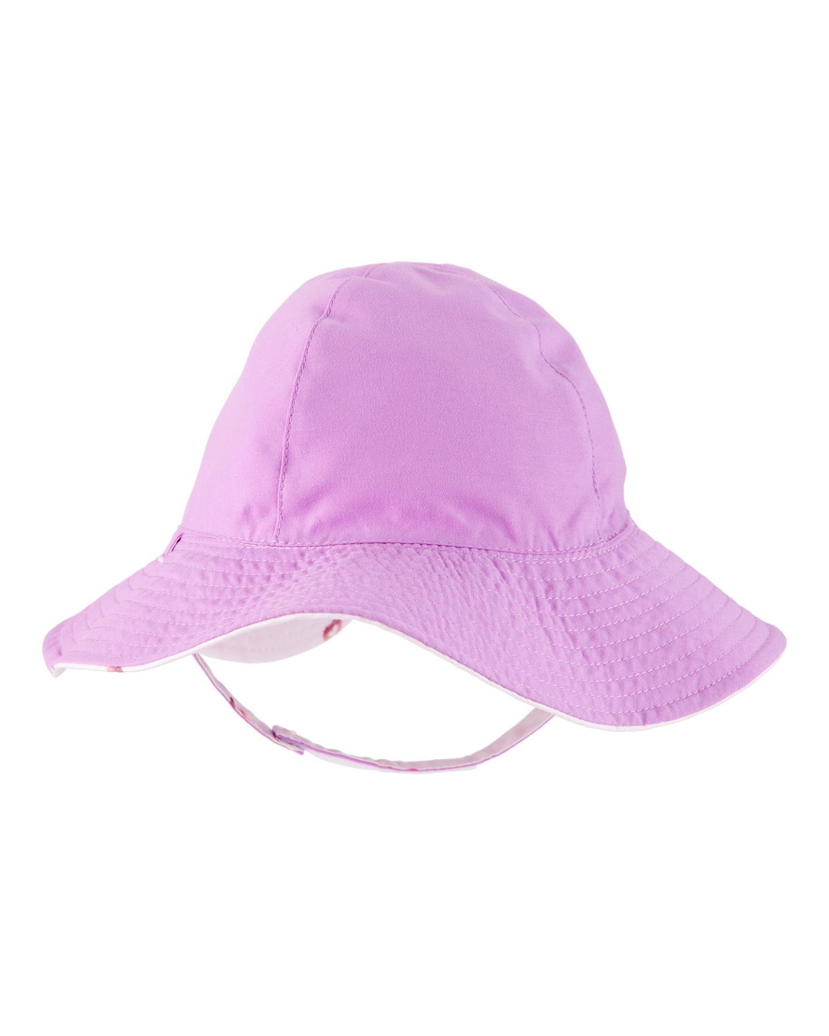 最も信頼できる Reversible Print Heart Girl Baby Swim Purple - Hat ベビー