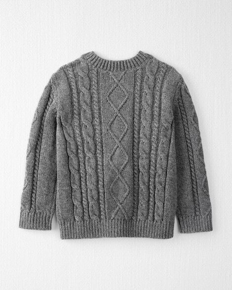  Product image 2 of Toddler Organic Cotton Cable Knit Sweater
