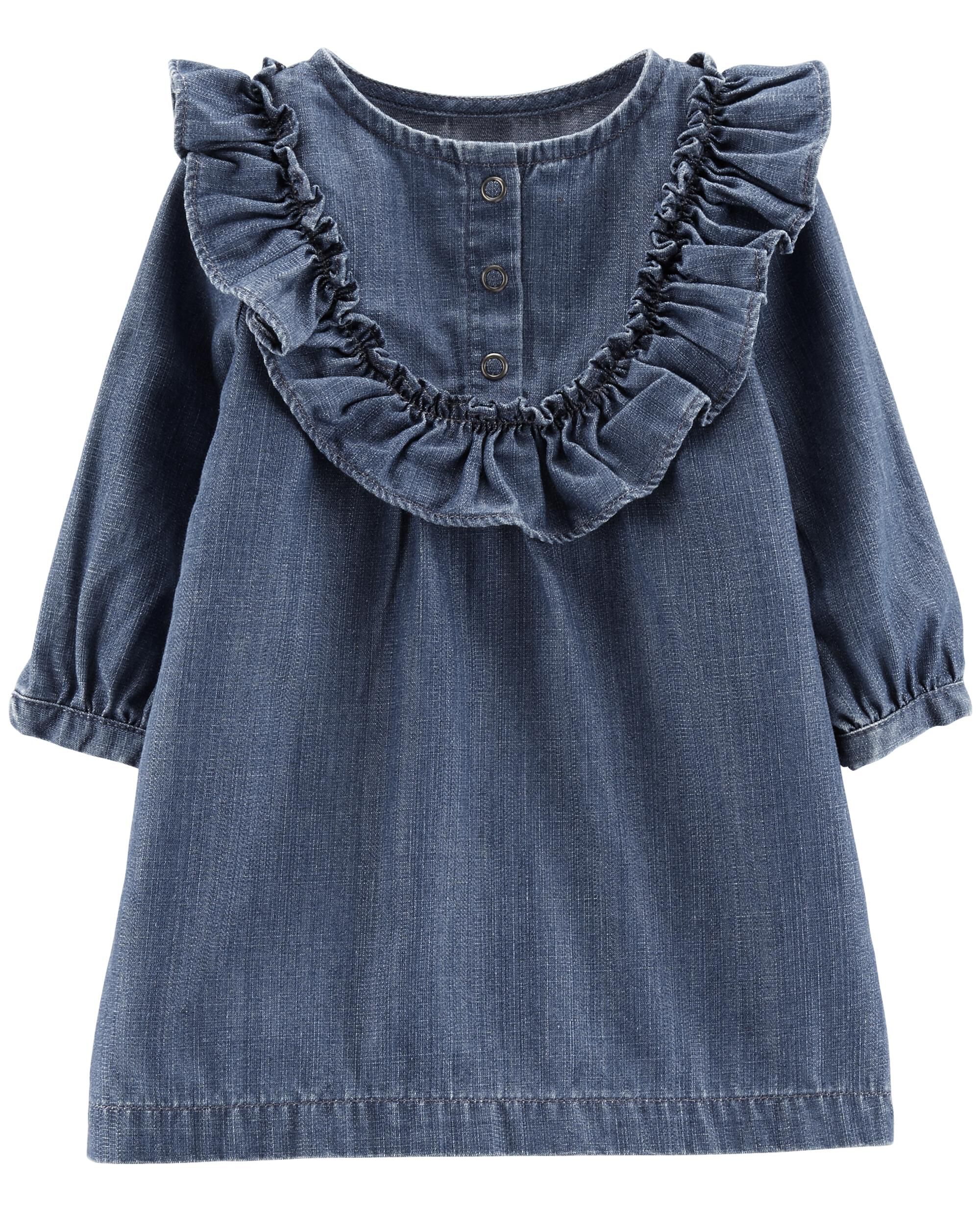 carters denim dress