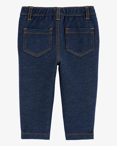  Product image 2 of Baby Pull-On Faux Denim Pants