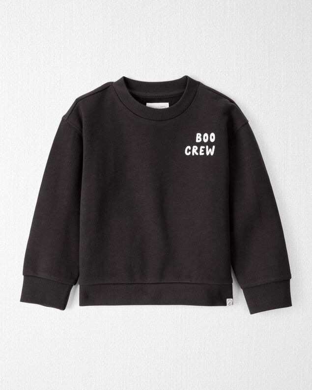 Product image 1 of Toddler Organic Cotton Boo Crew Sweatshirt