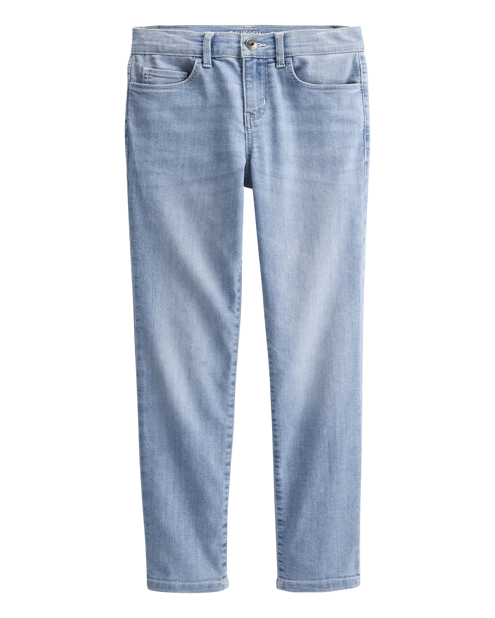 Kid Light Blue Wash Super Skinny-Leg Jeans