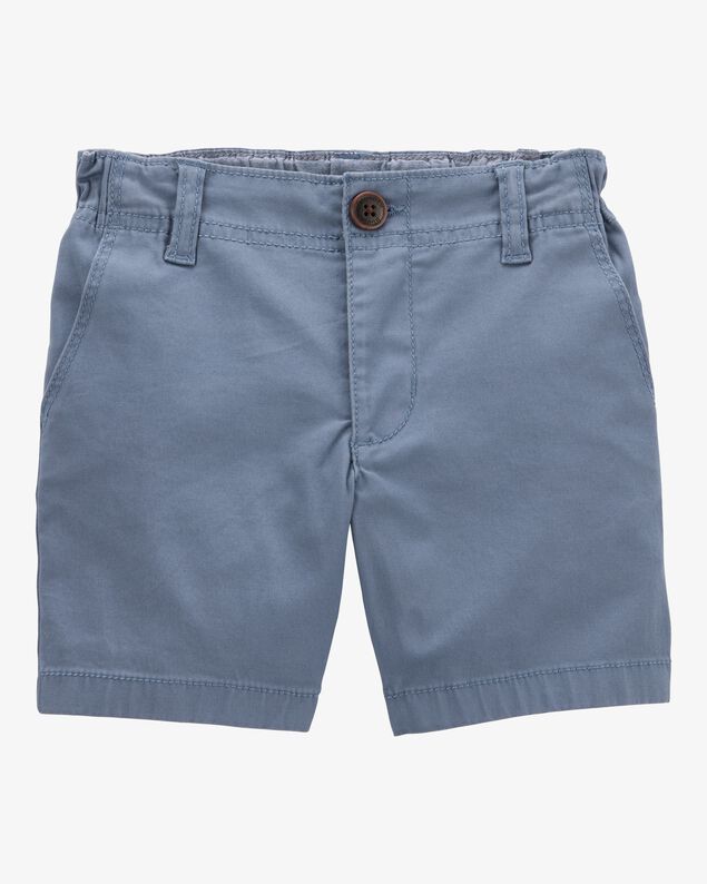Product image 1 of Baby Flat-Front Shorts - Blue