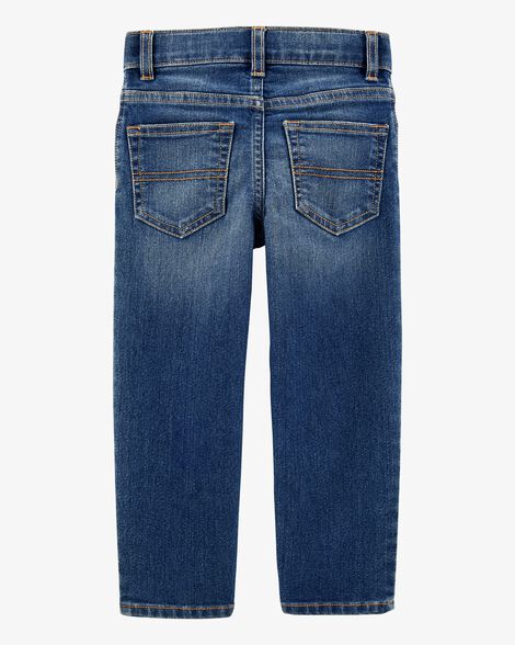  Product image 2 of Baby Dark Blue Wash Straight-Leg Jeans