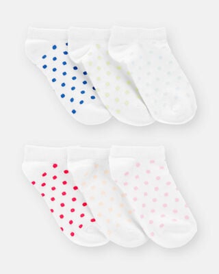 Product image 2 of Kid 6-Pack No-Show Socks