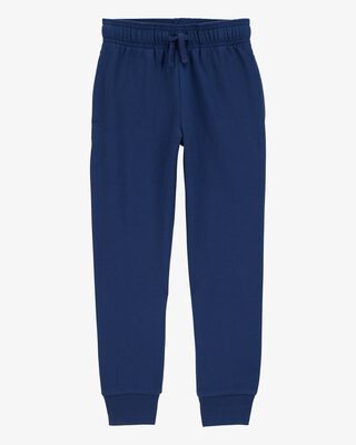 Product image 1 of Kid Pull-On Drawstring Joggers - Navy