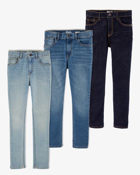  Product image 1 of Kid 3-Pack Multi-Wash Skinny-Leg Jeans Set