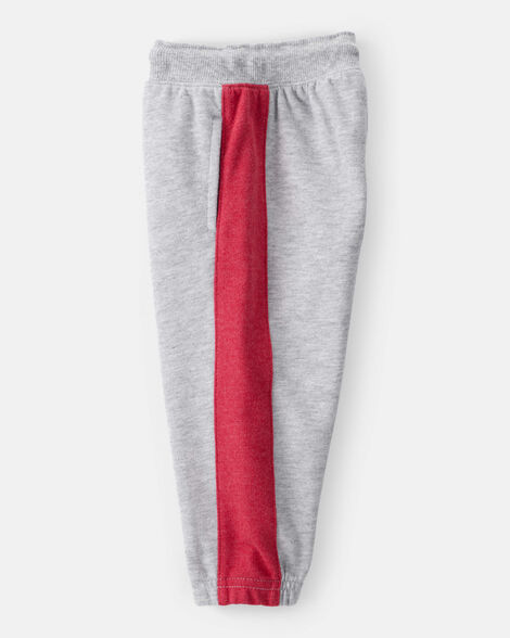 Product image 3 of Baby Boy Color-Block French Terry Jogger - Grey