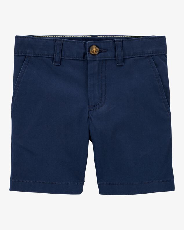 Product image 1 of Toddler Blue Flat-Front Shorts