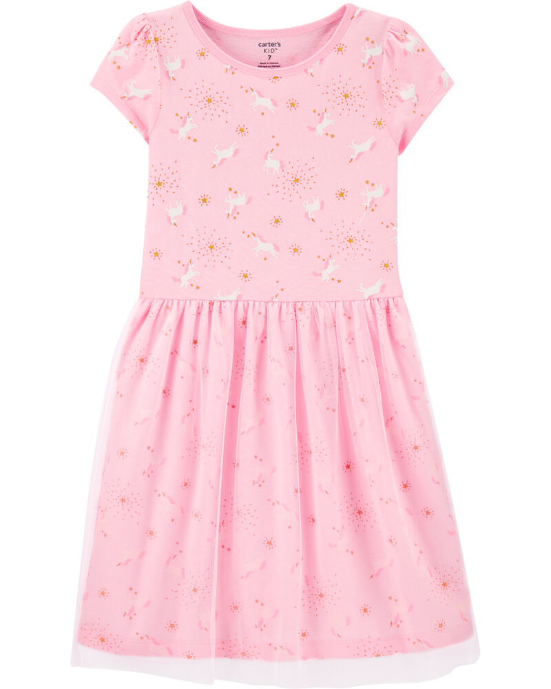 Unicorn Tutu Jersey Dress | carters.com