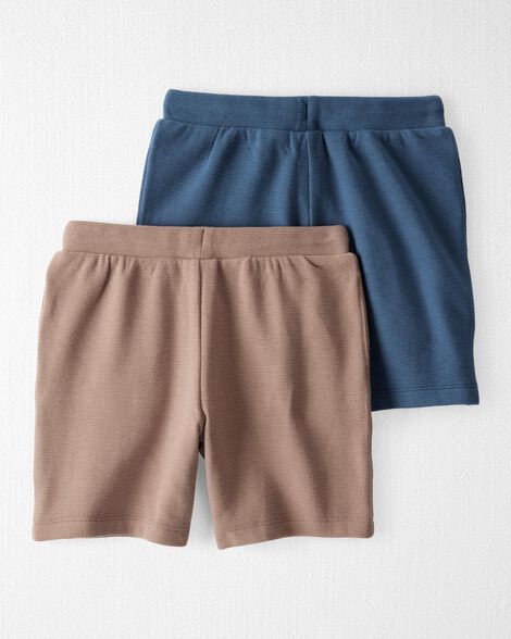  Product image 3 of Kid 2-Pack Organic Cotton Shorts