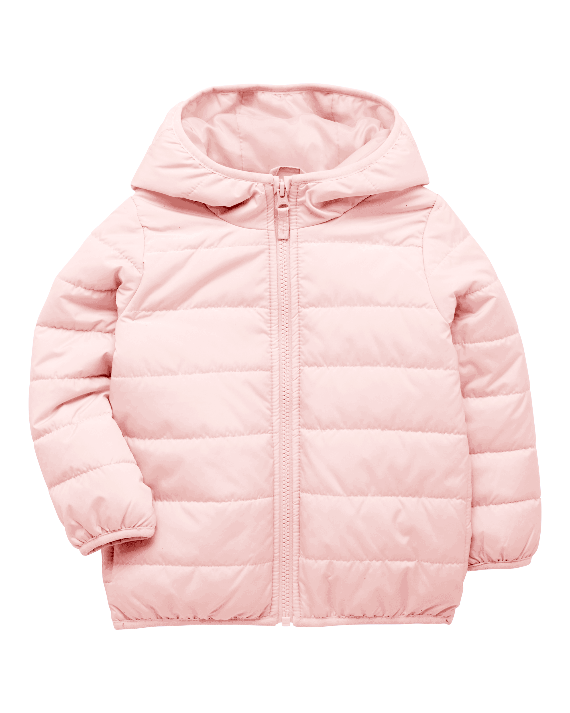 Kid Hooded Puffer Jacket - Pink - Carter's | Carter's