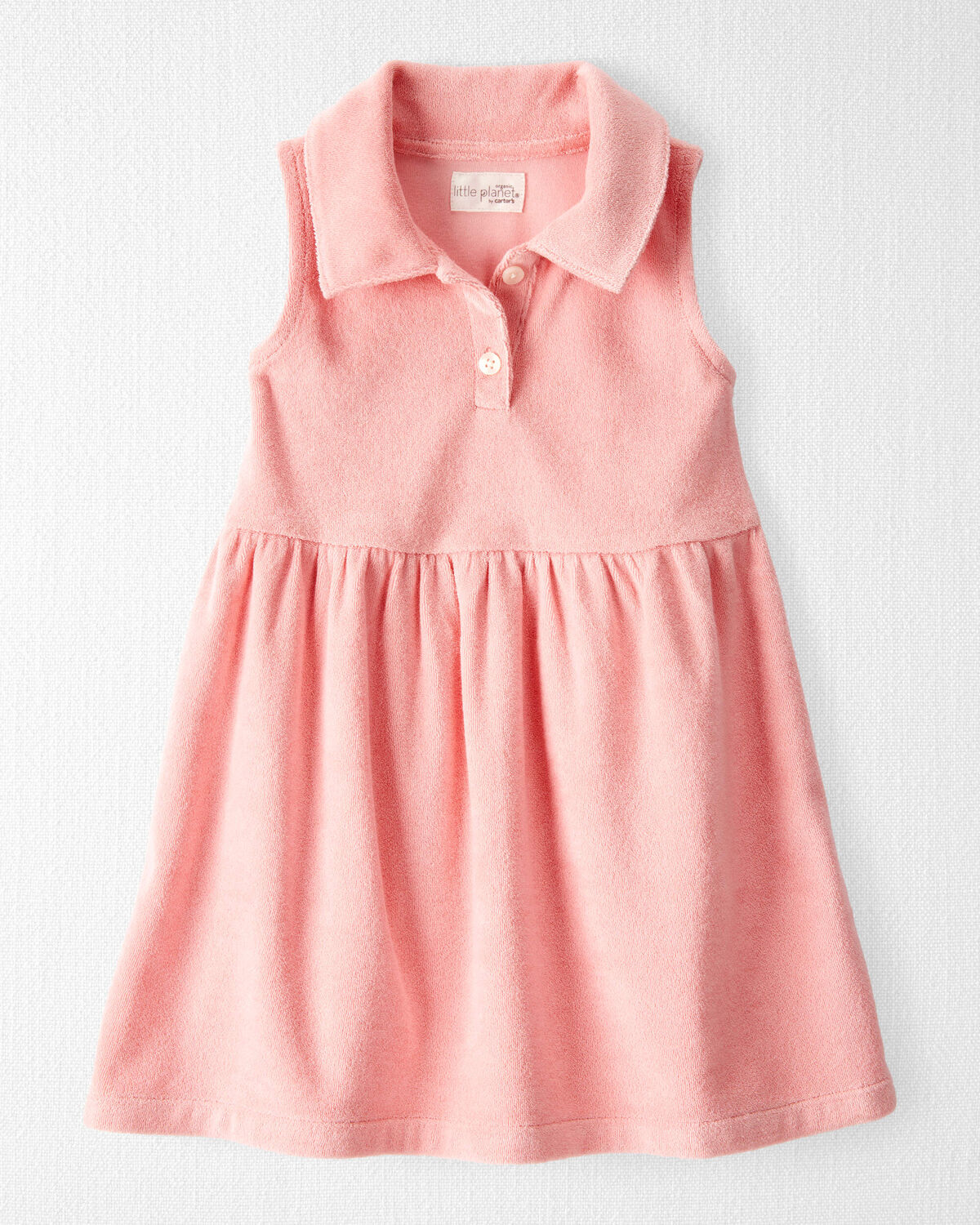Mid-Season Terry Stuff Dress For Boy In Grand Albert Print Red Color main image 1