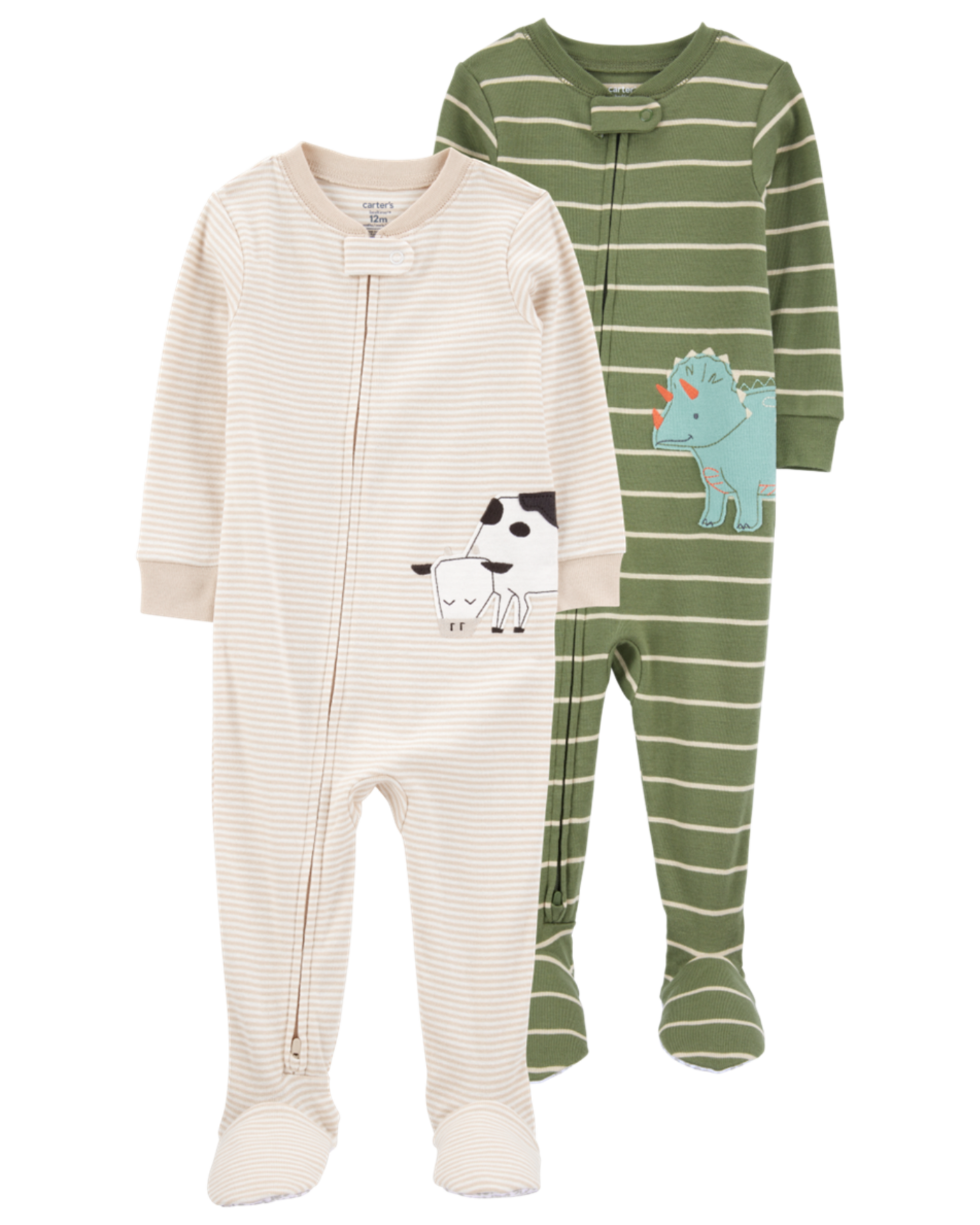 Baby 2-Pack Footie Pajamas