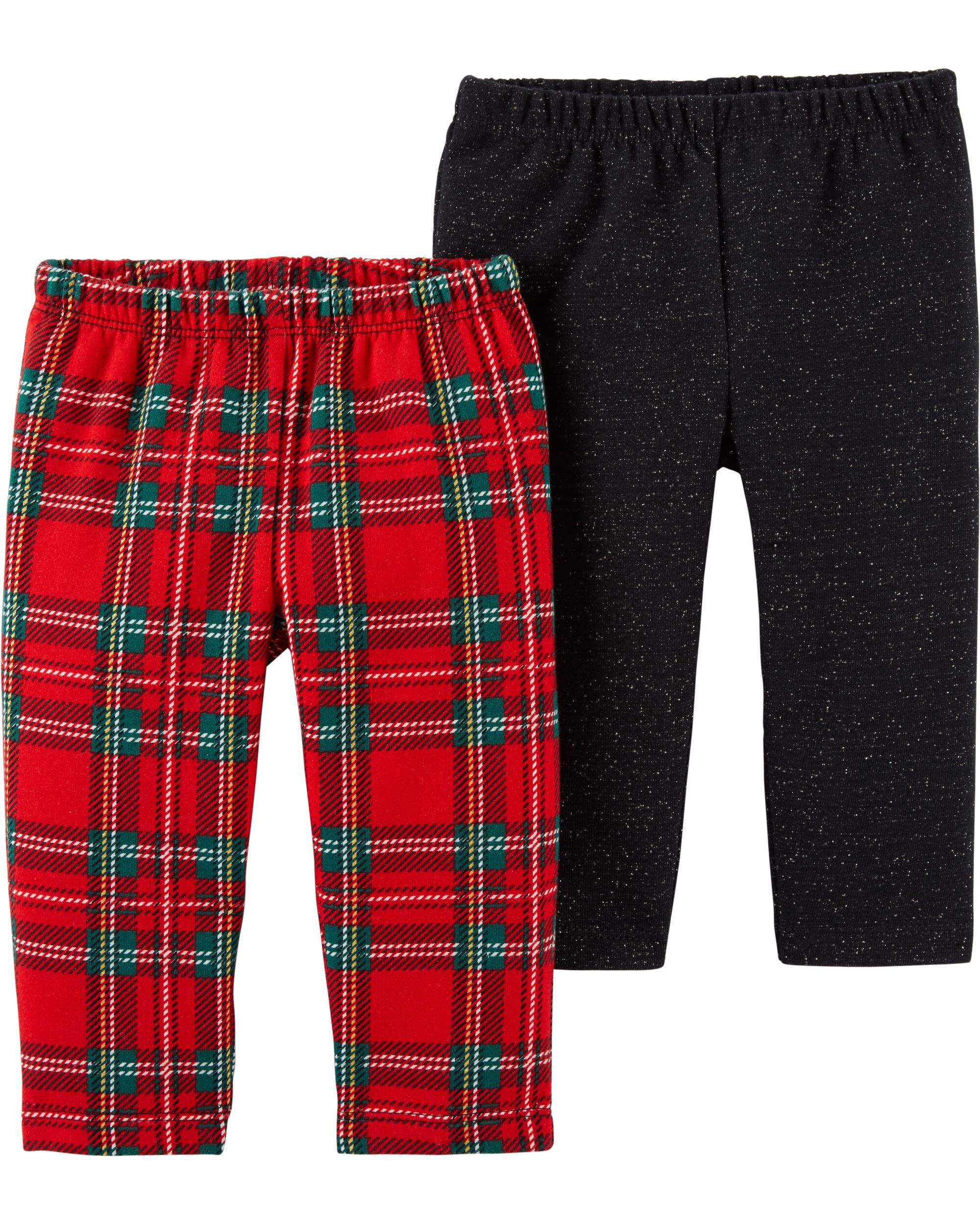 baby girl fleece lined leggings
