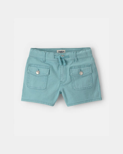 Girls Utility Shorts - Blue
