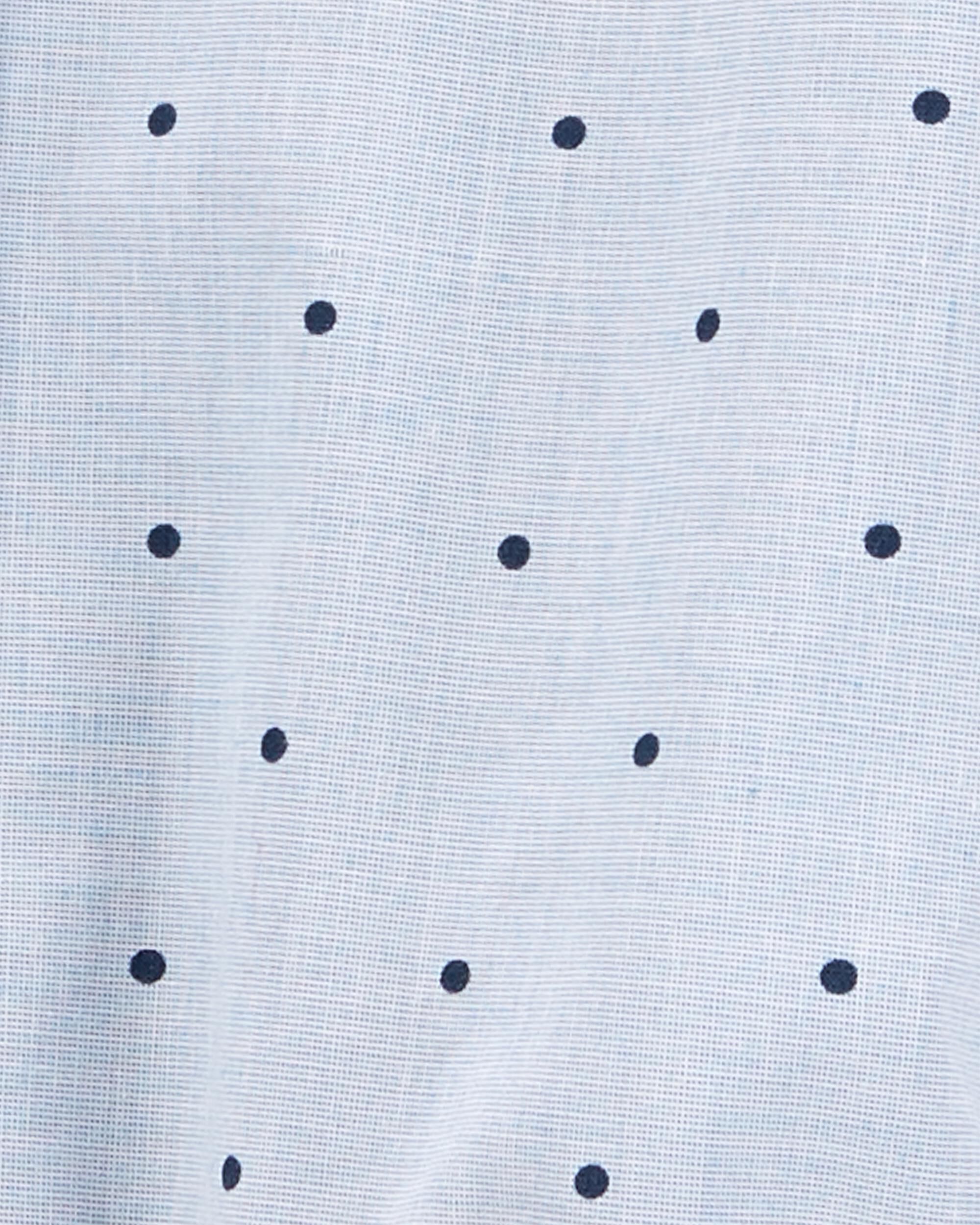 Baby Polka Dot Button-Front Bodysuit