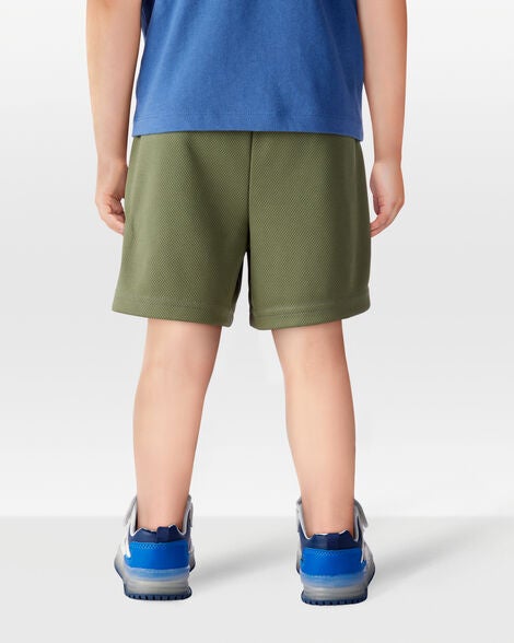  Product image 3 of Toddler Active Mesh Shorts - Green