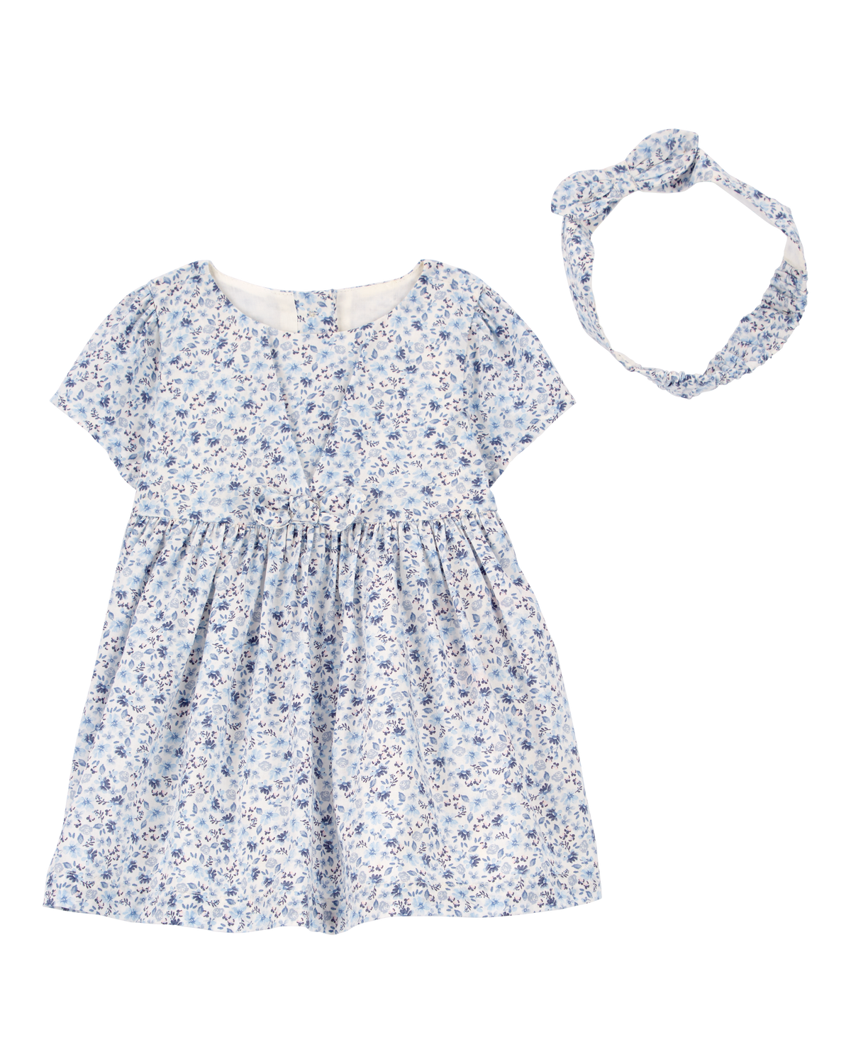 Baby 2-Piece Dress and Headwrap Set - OshKosh | Carter's Baby 2-Piece Dress and Headwrap Set - OshKosh | Carter's