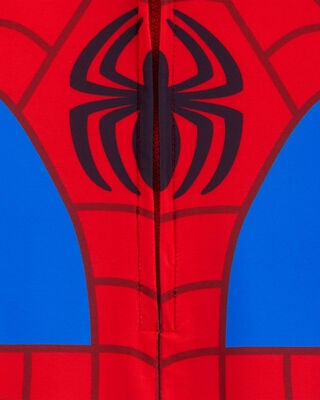 Product image 2 of Baby Marvel™ Spider-Man 1-Piece Rashguard Swimsuit - Blue/Red