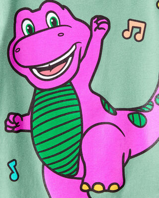 Product image 2 of Toddler Barney Short-Sleeve Graphic Tee - Green