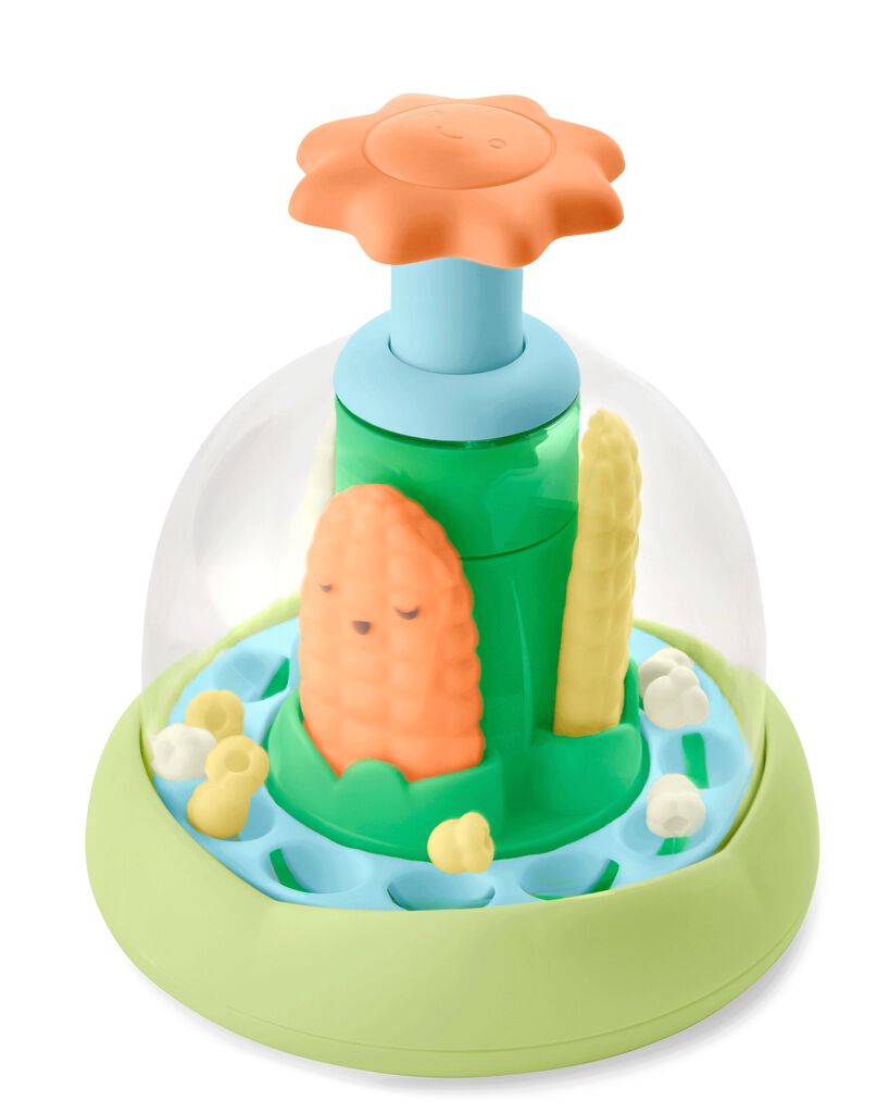 Skip Hop Farmstand Push and Spin Baby Toy - Multi