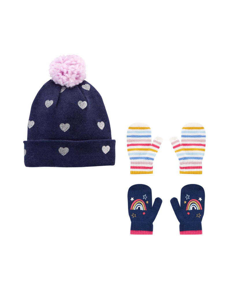 carters baby girl winter hats