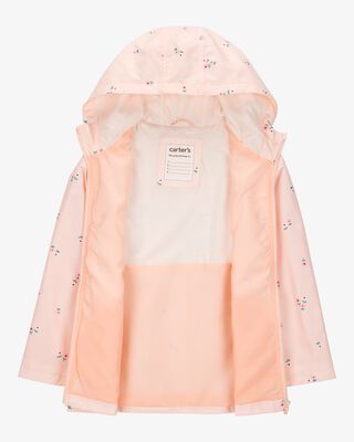 Product image 2 of Kid Floral Rain Jacket - Pink