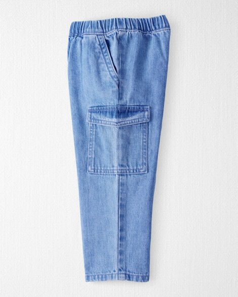 Product image 5 of Toddler Organic Cotton Chambray Cargo Pants